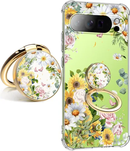 Miniatura 36 de for Google Pixel 7 Case，Google 7 Phone Case，for Girls Women Cover Design Dual Layer Slim Fit Drop Proof Impact Resistant Shockproof Clear Case