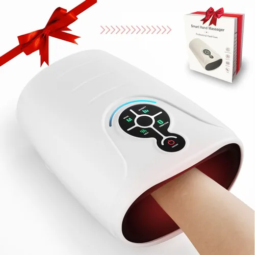 Miniatura 9 de AERLANG Masajeador de Manos, Máquina de Masaje de Manos con Calor y Compresión, Regalos de Cumpleaños para Mujeres, Regalos para Esposo, Masajeador