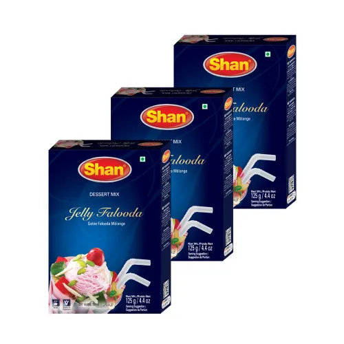 Miniatura 67 de Shan Polvo de crema de mango, 7.05 oz, postre esencial para cualquier ocasión, apto para vegetarianos, bolsa hermética en una caja (paquete de 3)