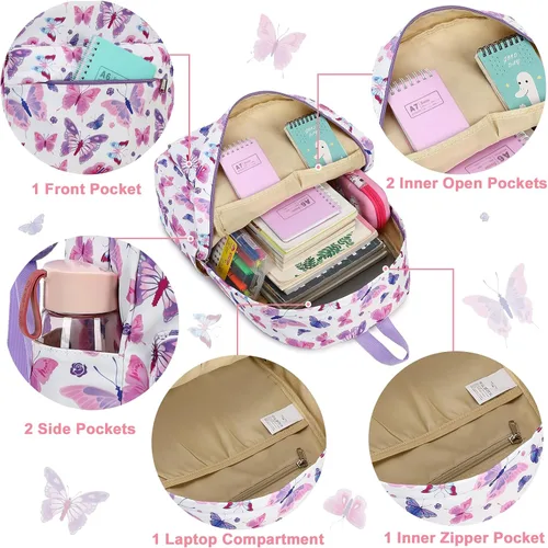 Miniatura 3 de CAMTOP Mochila preescolar para niños, mochila de jardín de infantes, mochila escolar, M