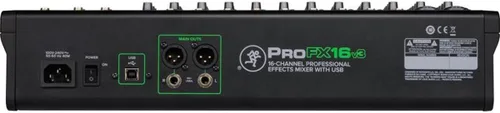 Miniatura 5 de Mackie ProFX16v3 Mezclador analógico profesional de 16 canales con USB, preamplificadores de micrófono Onyx y motor de efectos GigFX