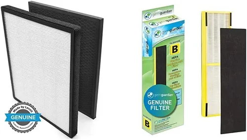 LEVOIT Purificador de aire LV-PUR131 Filtro de repuesto, True HEPA y filtros de carbón activado y Germ Guardian FLT4825 True HEPA Genuine Air