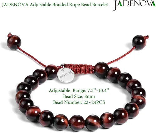 Miniatura 3 de JADENOVA - Brazalete de piedras de yoga para parejas