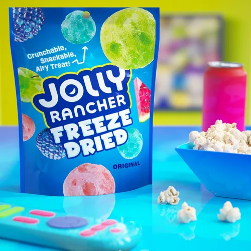 Miniatura 6 de JOLLY RANCHER Bolsa de dulces con sabor a fruta original liofilizada, 3.1 oz
