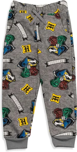 Miniatura 5 de Harry Potter Gryffindor Slytherin Hufflepuff Ravenclaw - Paquete de 2 pantalones deportivos de forro polar para niños pequeños a grandes