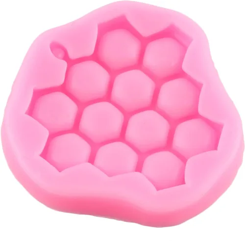 Miniatura 5 de ZiXiang Bumble Bee - Molde de silicona para fondant, moldes de colmena de abeja, moldes de chocolate para cupcakes, decoración de pasteles