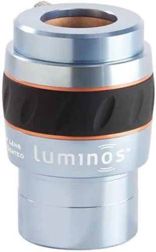 Miniatura 2 de Celestron 93436 Lente Barlow luminosa 2.5X de 2 pulgadas, color plateado