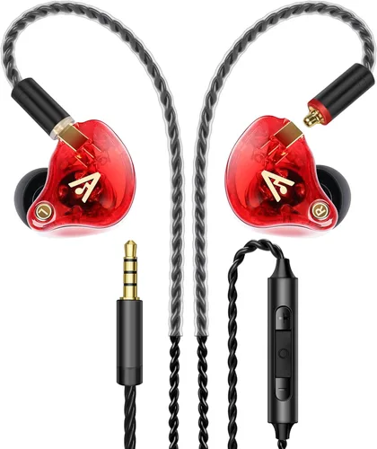 Miniatura 25 de Vibes 202 - Auriculares con cable - Auriculares HiFi in Ear Monitor - Auriculares profesionales con aislamiento de ruido - Sonido claro, graves