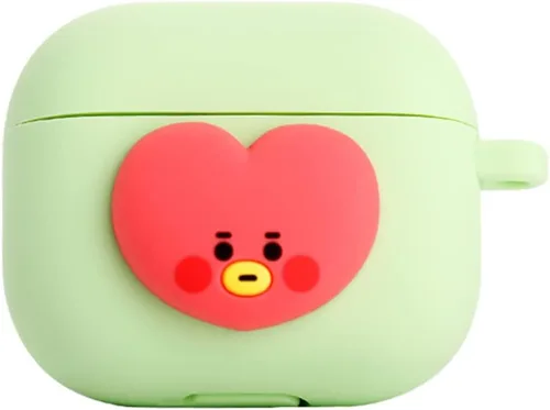 Miniatura 12 de BT21 Funda para AirPods 3, silicona pastel con carga inalámbrica [Producto oficial] [7FLAVORS] (MANG)