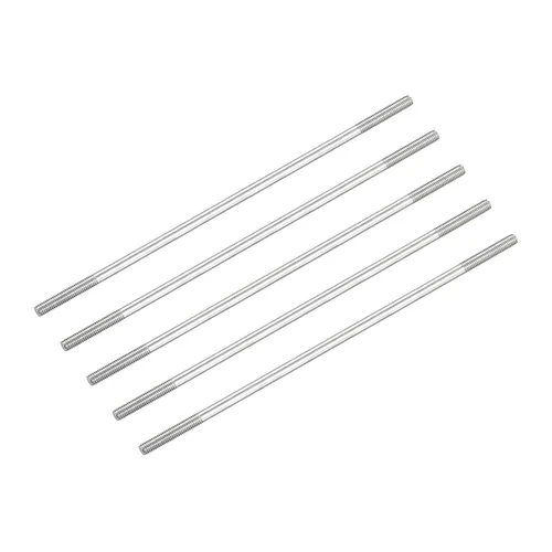 Miniatura 10 de METALLIXITY Tornillos de doble extremo (rosca M8, longitud 80 mm) 5 piezas, pernos de varilla roscada doble de acero inoxidable 304