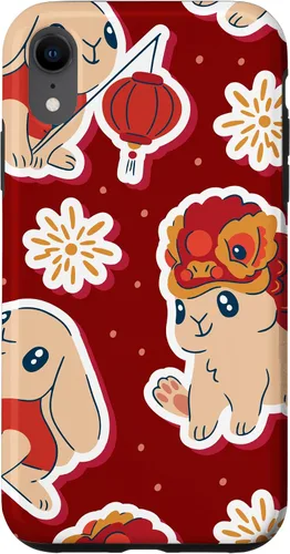 Miniatura 8 de iPhone 12 Pro Max Año del Conejo - Funda del Zodiaco chino Año Nuevo 2023