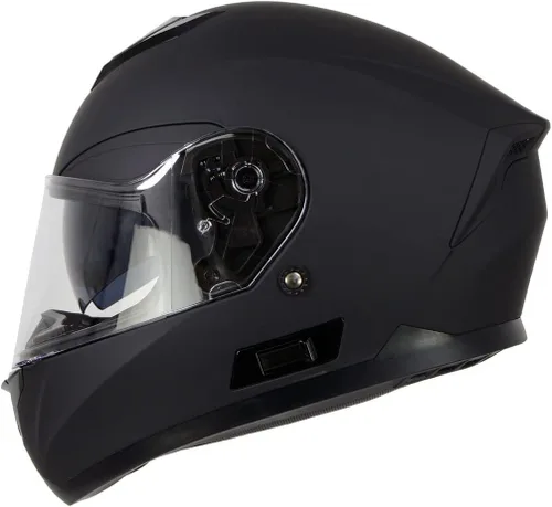 Miniatura 9 de Milwaukee Helmets MPH9835DOT 'Sweeper' - Casco de motocicleta de cara completa para hombres y mujeres, con visera desplegable