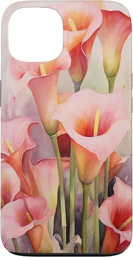 Miniatura 7 de iPhone 13 Pro Calla Lilies Flower Floral Watercolor Case
