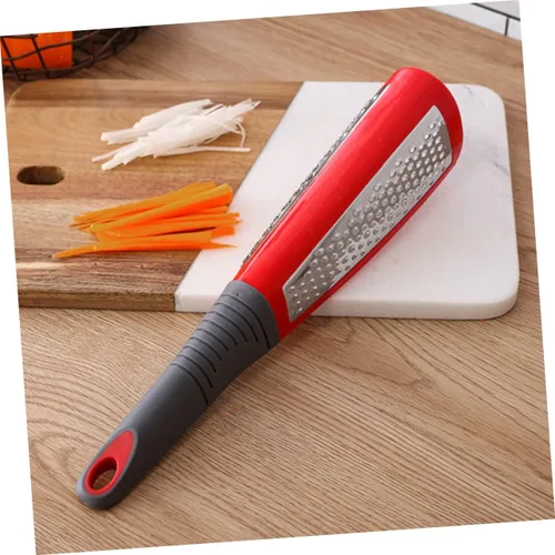 Miniatura 3 de Cortadora de queso de ajo de acero inoxidable aleatorio, acero inoxidable eficiente para cepillar vegetales, herramienta de cocina compacta fácil