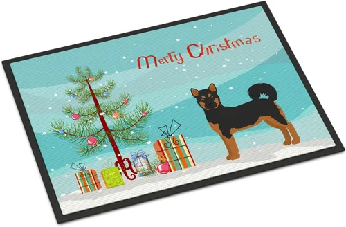 Miniatura 99 de Caroline's Treasures CK3799MAT Akita Shepherd - Tapete de árbol de Navidad de 18 x 27 pulgadas, tapete para puerta delantera, interior y exterior
