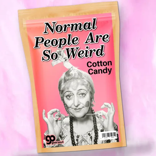 Miniatura 8 de Normal People are Weird Gourmet Cotton Candy – Divertido regalo para el Día de la Madre – Ideas de regalo para el Día del Padre – Hecho