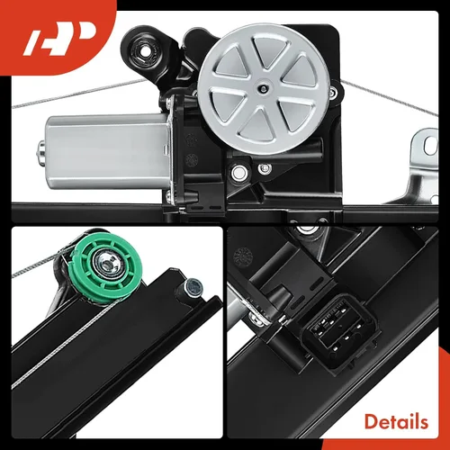 Miniatura 8 de A-Premium Elevalunas eléctrico con motor compatible con Nissan Altima 2013-2018 L4 2.5L V6 3.5L sedán delantero izquierdo lado del conductor