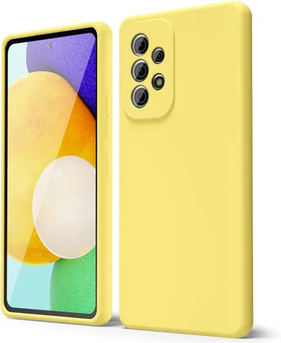 Miniatura 209 de oakxco Funda para teléfono Samsung Galaxy A12 con agarre de silicona líquida, linda delgada fina suave cubierta de gel de goma TPU lisa para mujeres