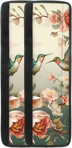 Miniatura 25 de DISNIMO Juego de 2 fundas para manijas de puerta de refrigerador con diseño floral de mariposa azul, protector de decoración de electrodomésticos
