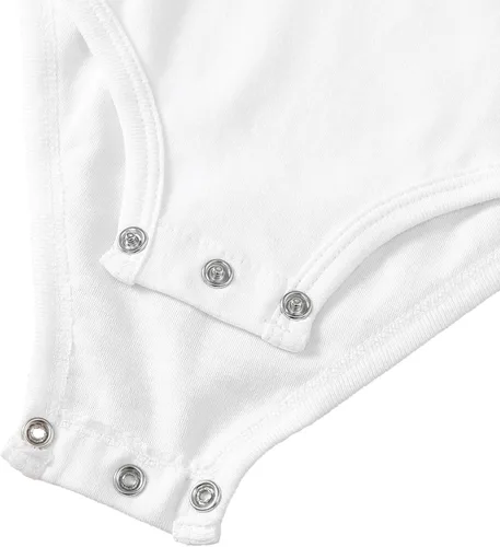 Miniatura 5 de ROMPERINBOX Mameluco unisex para recién nacido con rayas en contraste