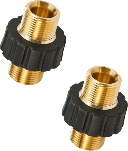 Miniatura 7 de ROYPOWER Adaptador de conexión rápida para lavadora a presión, enchufe de 3/8 pulgadas a M22 0.551 in, ajuste métrico para pistola y manguera