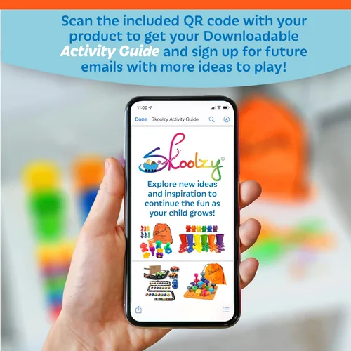 Miniatura 6 de Skoolzy Montessori Tablero Sensorial de Clavijas Juego de 33 Piezas - Desarrolla el Juego Sensorial Terapia Ocupacional Juguetes Educativos