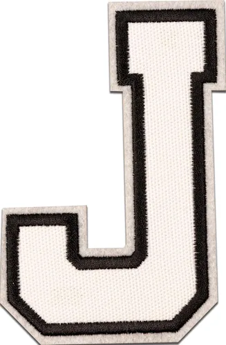 Miniatura 117 de Parches de letras termo-adhesivas de alta calidad – Lindas letras para ropa – Parche universitario para ropa – Letras bordadas de 4 1/2 parches