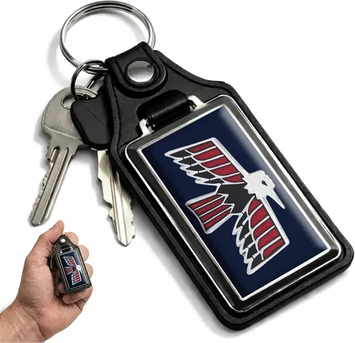 Miniatura 60 de Brotherhood Car Key Chain for Cutlass - Classic Models Keychain for Men and Women Gift Key Ring Azul alpino