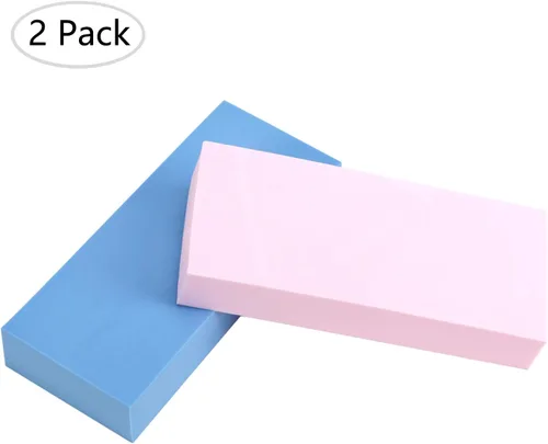 Miniatura 2 de Paquete de 2 esponjas rectangulares para artistas, esponjas de acuarela para pintura, manualidades, lechada, limpieza, cerámica, cerámica, uso