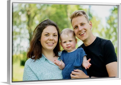 Miniatura 12 de Lona Premium gruesa para envolver – tu foto personalizable, none, 12" x 12" Sin marco