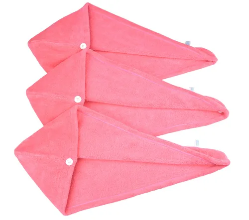 Miniatura 13 de HOPESHINE Toalla de ducha suave para mujer, turbante, toalla de secado para la cabeza, gran regalo para mujeres