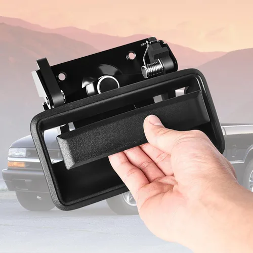 Miniatura 2 de FAERSI Pestillo de metal para puerta trasera con bisel compatible con Chevrolet Chevy GMC Truck C1500 C2500 C3500 K1500 K2500 K2500 K3500, Repalces#
