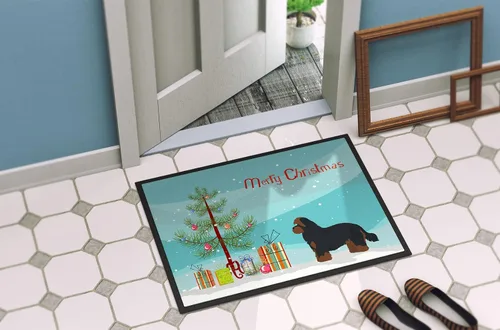 Miniatura 204 de Caroline's Treasures CK3799MAT Akita Shepherd - Tapete de árbol de Navidad de 18 x 27 pulgadas, tapete para puerta delantera, interior y exterior