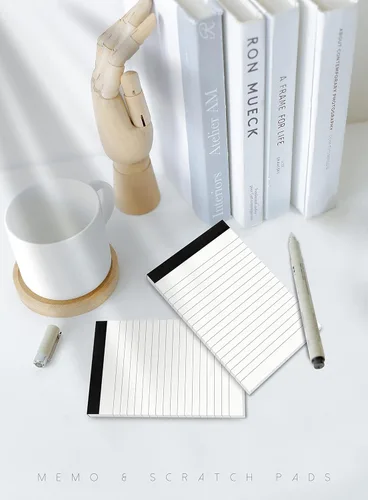 Miniatura 7 de 6 paquetes de blocs de notas pequeños de repuesto 3 x 5 pulgadas con 30 hojas de papel para notas en cada bloc Mini blocs de bolsillo de repuesto
