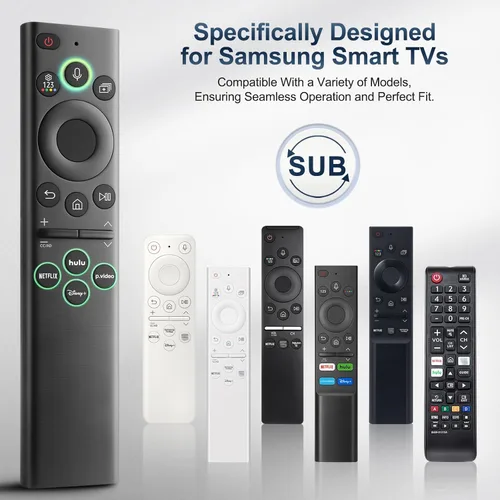 Miniatura 3 de para Samsung-Smart-TV, control remoto, reemplazo, control remoto universal para televisores inteligentes Samsung Frame curvado de cristal 2019 2026