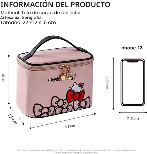 Miniatura 6 de AmBealla Bolsa de maquillaje grande impermeable con soporte para brochas de maquillaje, lindo organizador de maquillaje impreso para mujeres que