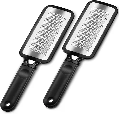 Miniatura 14 de Limas de pies para pedicura, removedor de callos de acero inoxidable para pies, raspador profesional para pies para callos de piel dura para tarifa