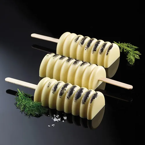 Miniatura 3 de Silikomart Molde de silicona para barra de helado, juego de 2, tango