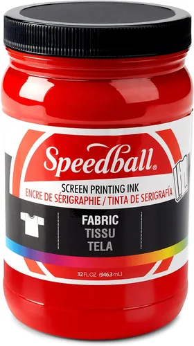 Miniatura 33 de Speedball Tinta de impresión de pantalla de tela, 8 onzas, color negro para impresión de camisetas y serigrafía