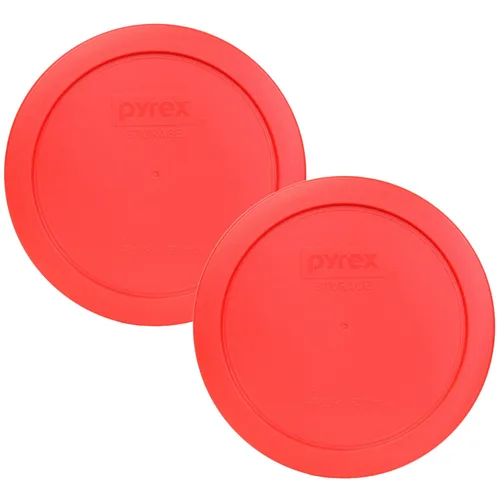 Miniatura 12 de Pyrex 7201-PC 4 tazas azul tapa de repuesto para almacenamiento de alimentos (paquete de 4) - Fabricado en Estados Unidos Azul oscuro