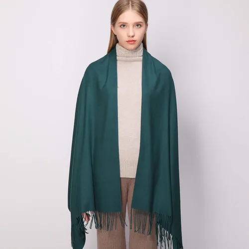 Miniatura 4 de RIIQIICHY - Bufanda y chal tipo pashmina para mujer, accesorio para vestido de noche, dama de honor, boda, novia, bufandas largas, grandes y cálidas