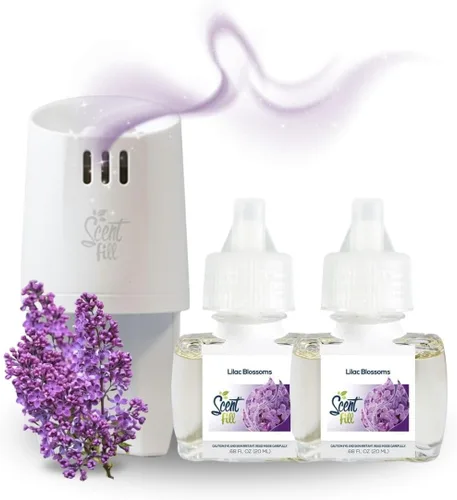 Miniatura 12 de Scent Fill Ambientador Enchufable de Naranja y Clavo, Repuestos de Aceite Perfumado, 2 Repuestos + Difusor
