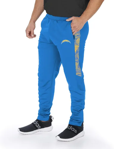 Miniatura 28 de Zubaz NFL Mens Track Pant with Half Sides
