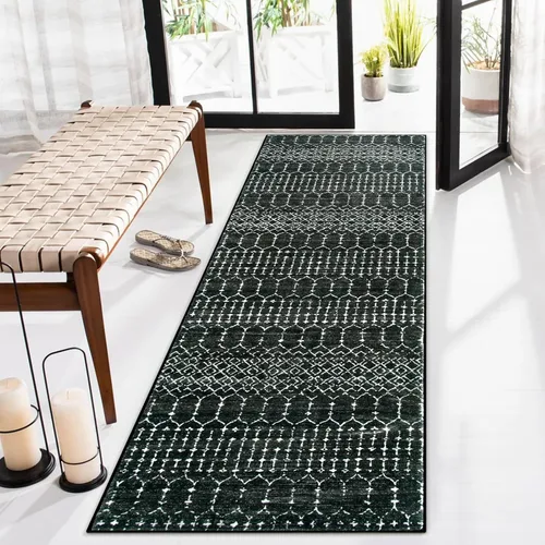 Miniatura 51 de Lahome Alfombras marroquíes para pasillos 2x8 Beige Alfombra de pasillo lavable antideslizante resistente a las manchas Alfombra de cocina