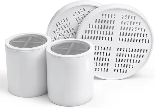 Cartucho de repuesto para filtro de ducha compatible con AquaHomeGroup, cartuchos de vitamina C E y A, cartuchos de 20 etapas, agua purificada y