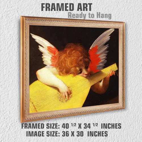 Miniatura 42 de A&T ARTWORK Campo de trigo con cipreses de Van Gogh Las reproducciones de arte clásico mundial, impresiones en lienzo giclée para decoración