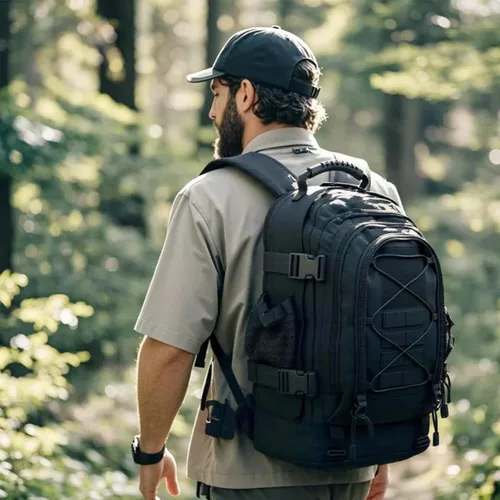 Miniatura 2 de Mochila táctica Miramrax para senderismo militar - Mochila Molle para hombres, paquete de asalto de 3 días, bolsa de evacuación para camping, viaje