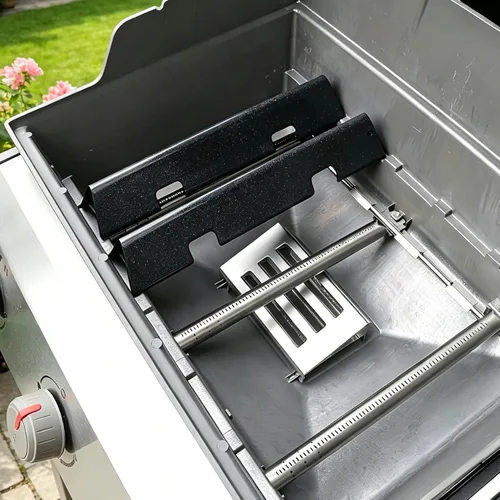 Miniatura 5 de SafBbcue Kits de piezas de parrilla para Weber Spirit II Serie 300 GS4 Parrillas de gas 7636 Barras aromatizantes 69787 Tubo de quemador 67060 Placa