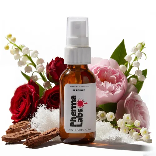 Perfume de feromonas para mujer – Fragancia de almizcle de peonía rosa | Aroma femenino de larga duración | Spray de perfume que aumenta la