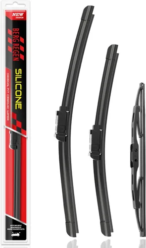 Miniatura 37 de BERG REGEN - Repuesto para limpiaparabrisas de silicona de 16, 14 y 14 pulgadas para Toyota FJ Cruiser 2007-2014, hojas para todo tipo de clima